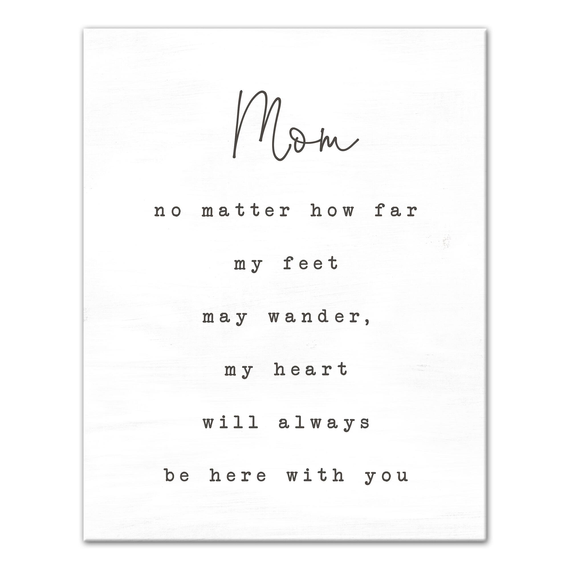 A Mother's Promise Canvas Wall Art
